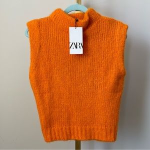 Zara Alpaca Wool Sweater Vest